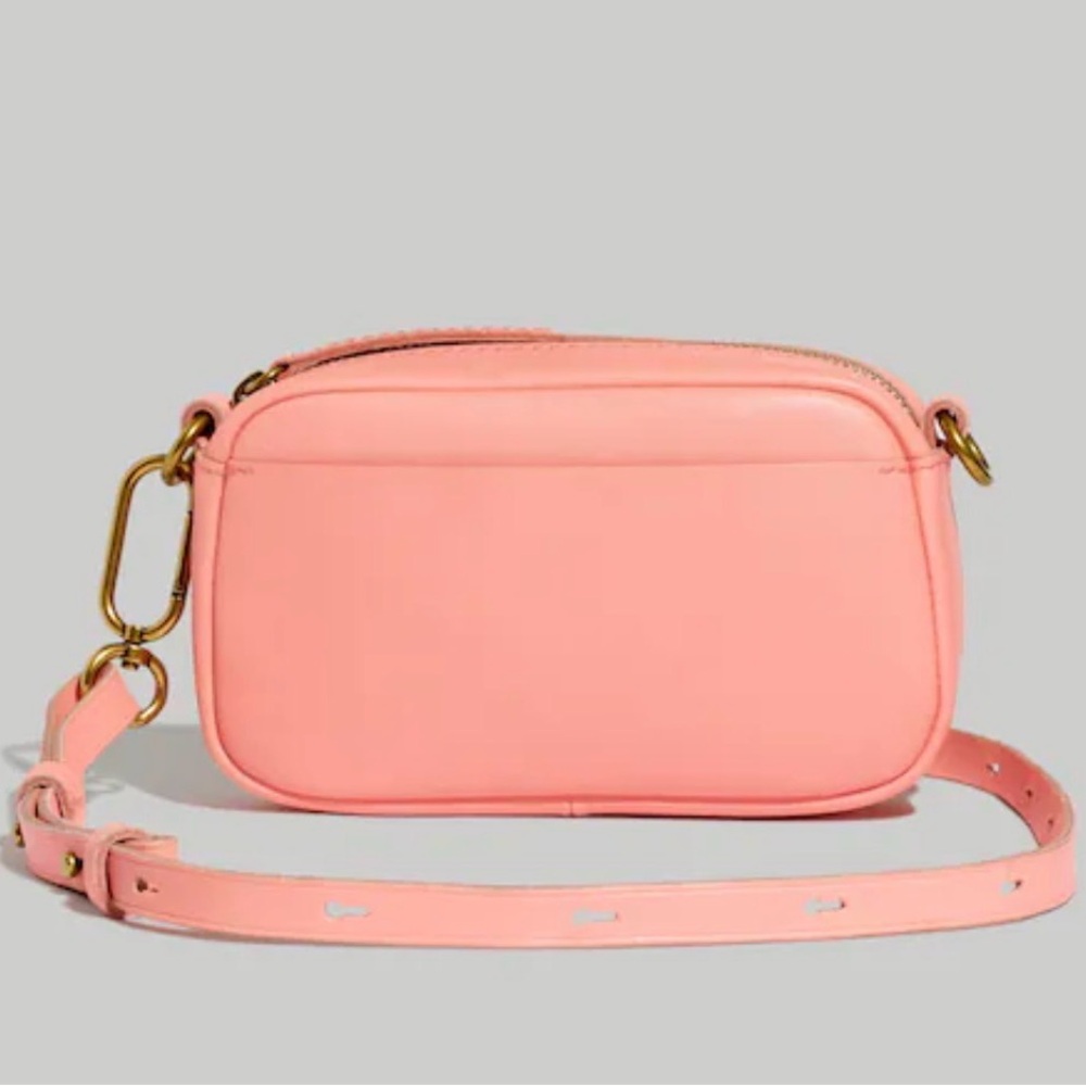 Elegant Pink Crossbody Bag
